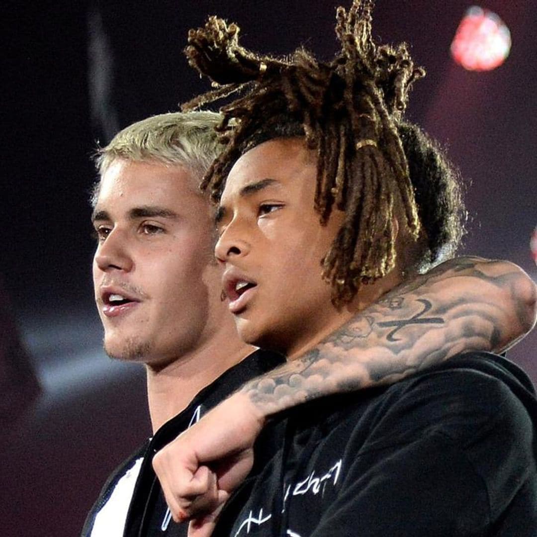 Justin Bieber and Jaden Smith have adorable Coachella reunion