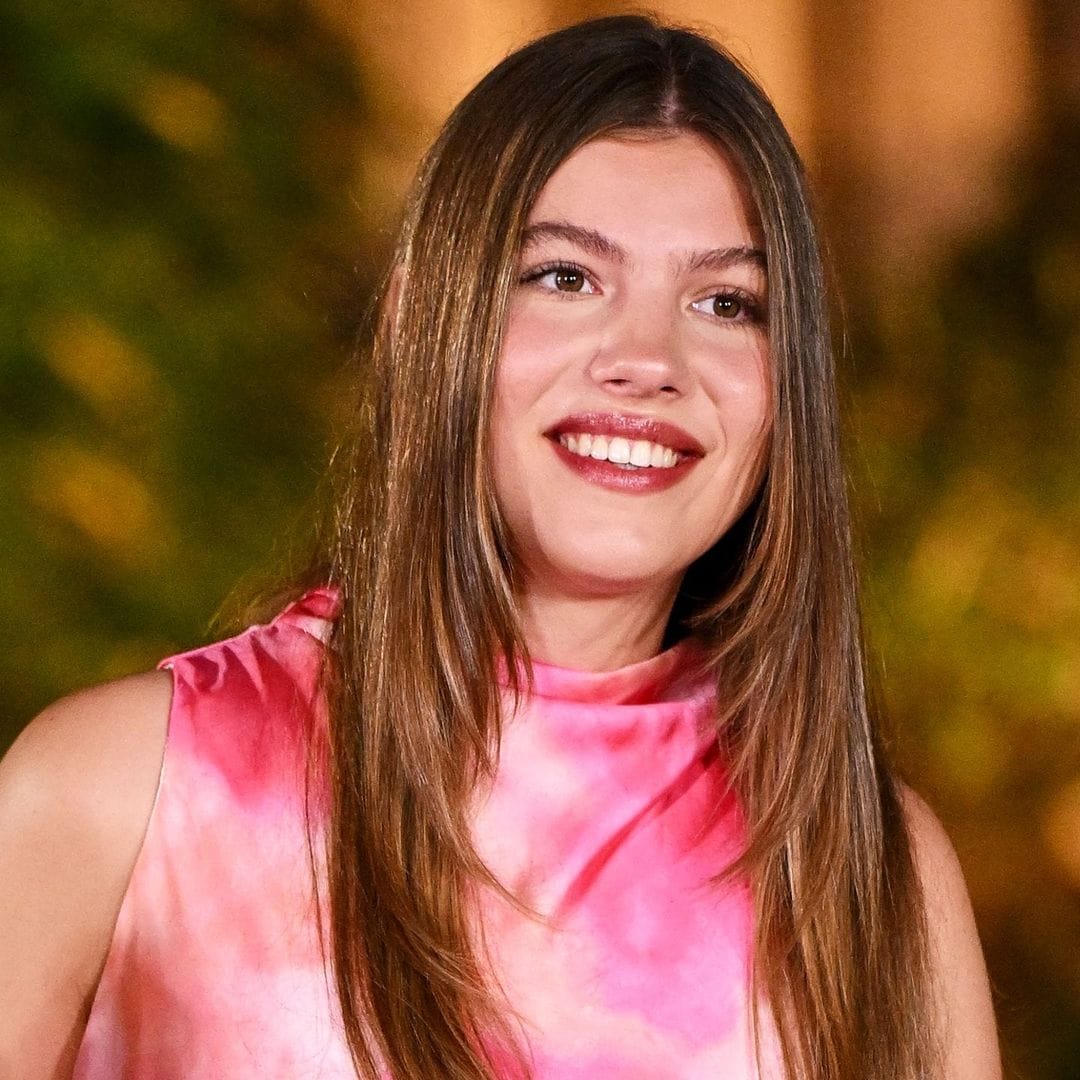 Infanta Sofía stuns in tie-dye Zara dress at summer royal event