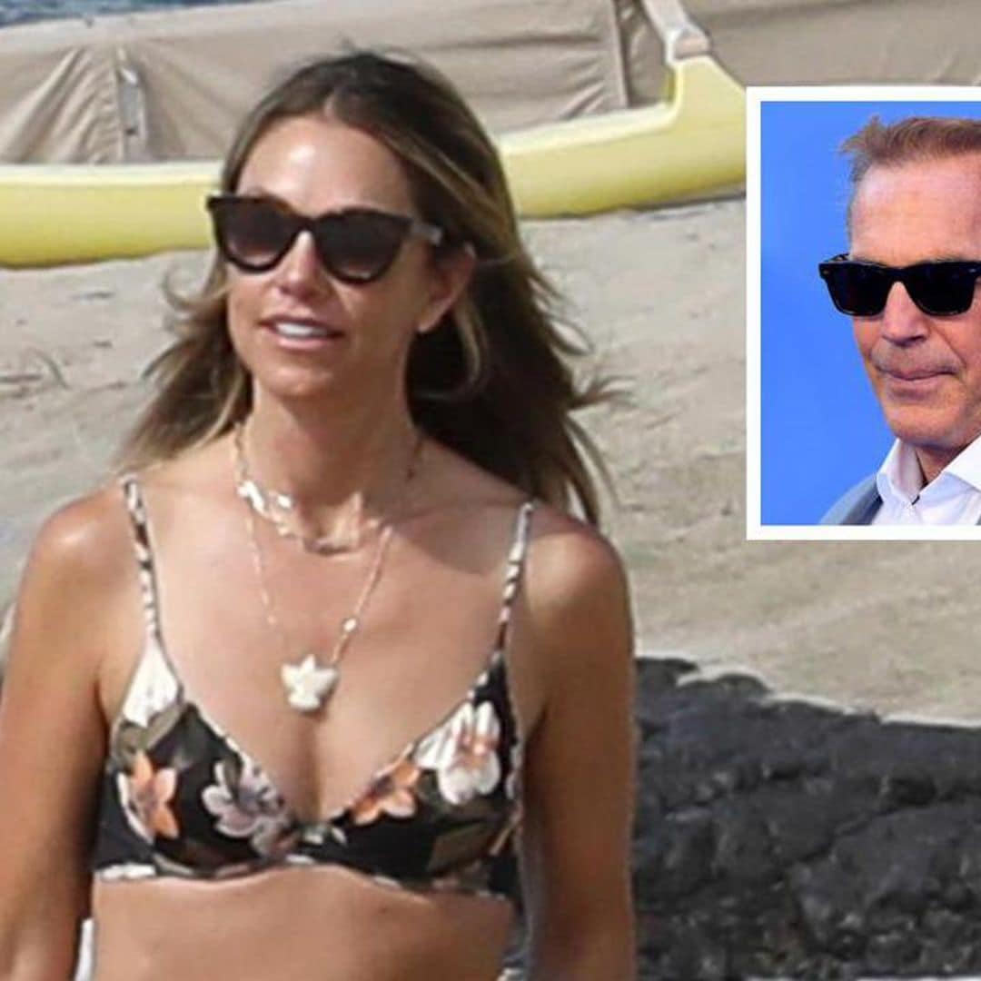 Christine Baumgartner looks toned in Hawaii amid divorce from Yellowstone’s Kevin Costner