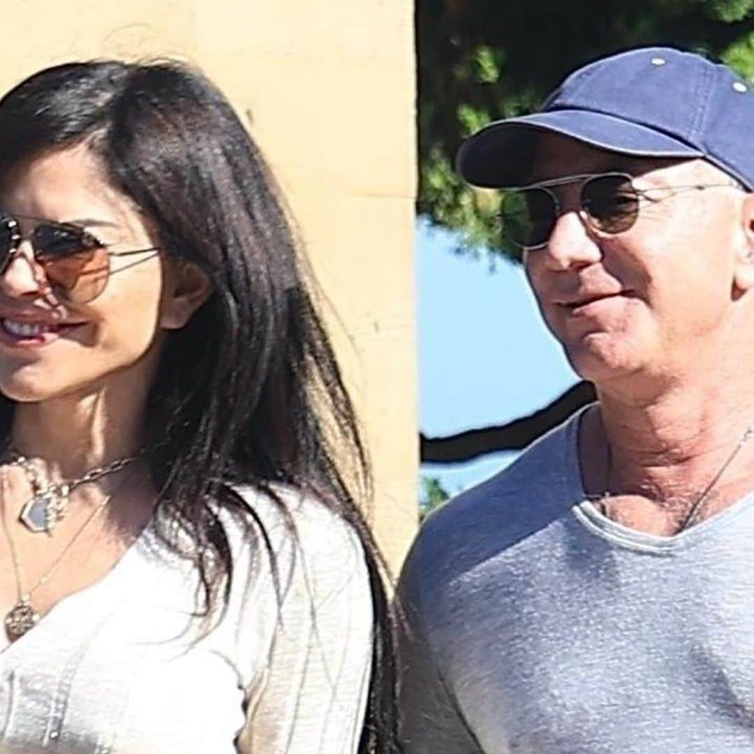 Jeff Bezos and Lauren Sanchez are all smiles after a Father’s Day dinner at Nobu