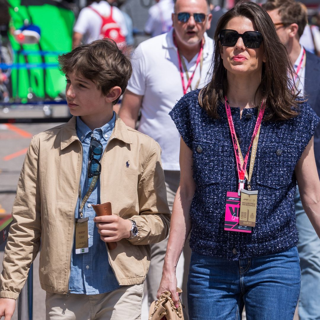 Charlotte Casiraghi's son looks so grown up out in Monaco