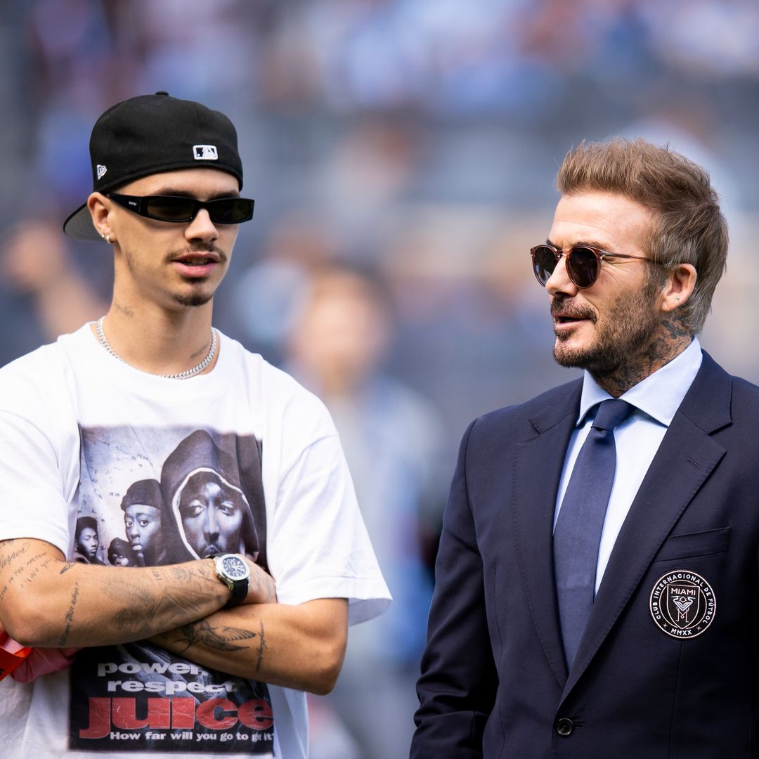 Romeo Beckham honors parents David and Victoria with new tattoo as Brooklyn covers up his