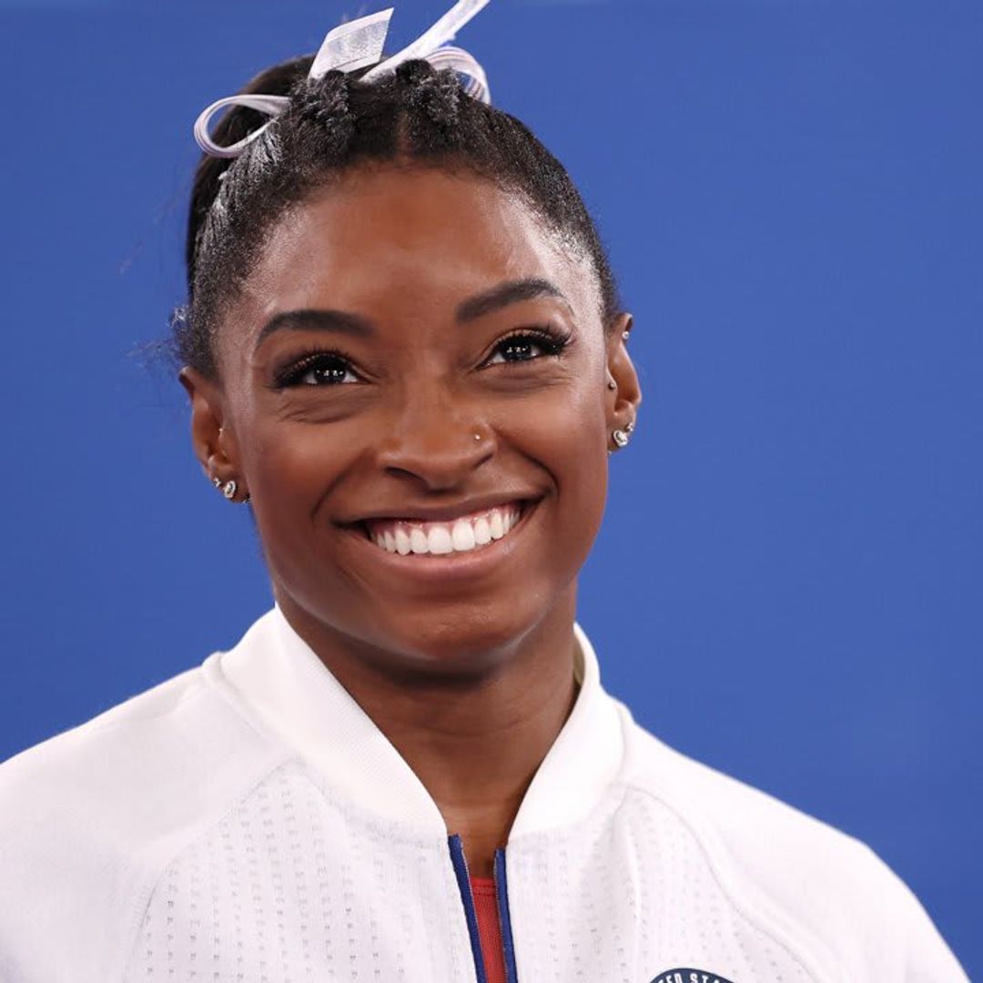 Simone Biles gets emotional with her fans amid difficult decision to withdraw