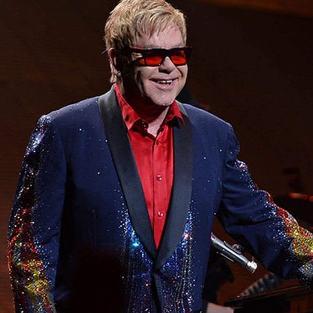 Elton John jokingly declares his love for Dolce & Gabbana