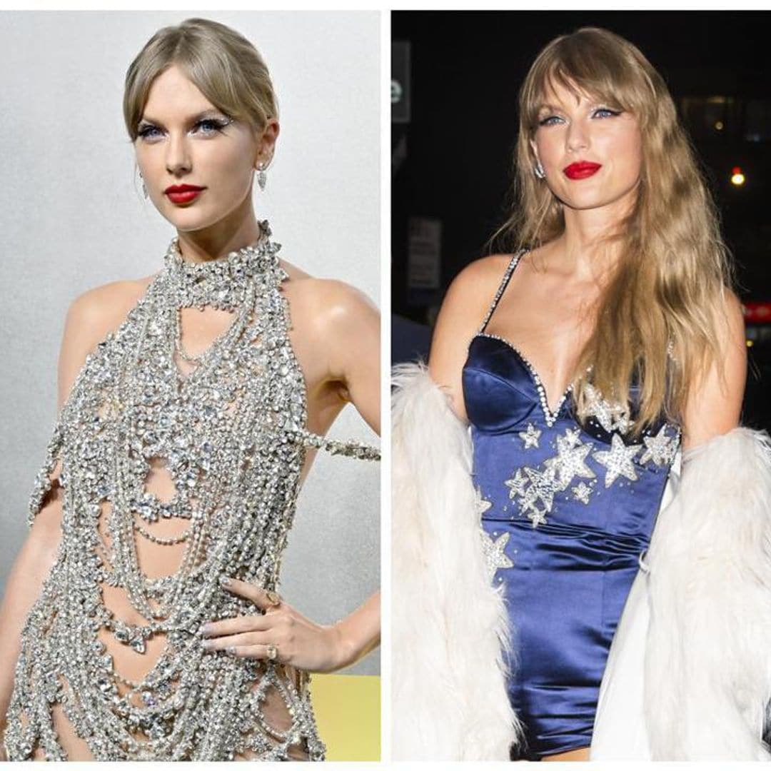 Taylor Swift shimmers in starry outfit inspired by new album ‘Midnights’