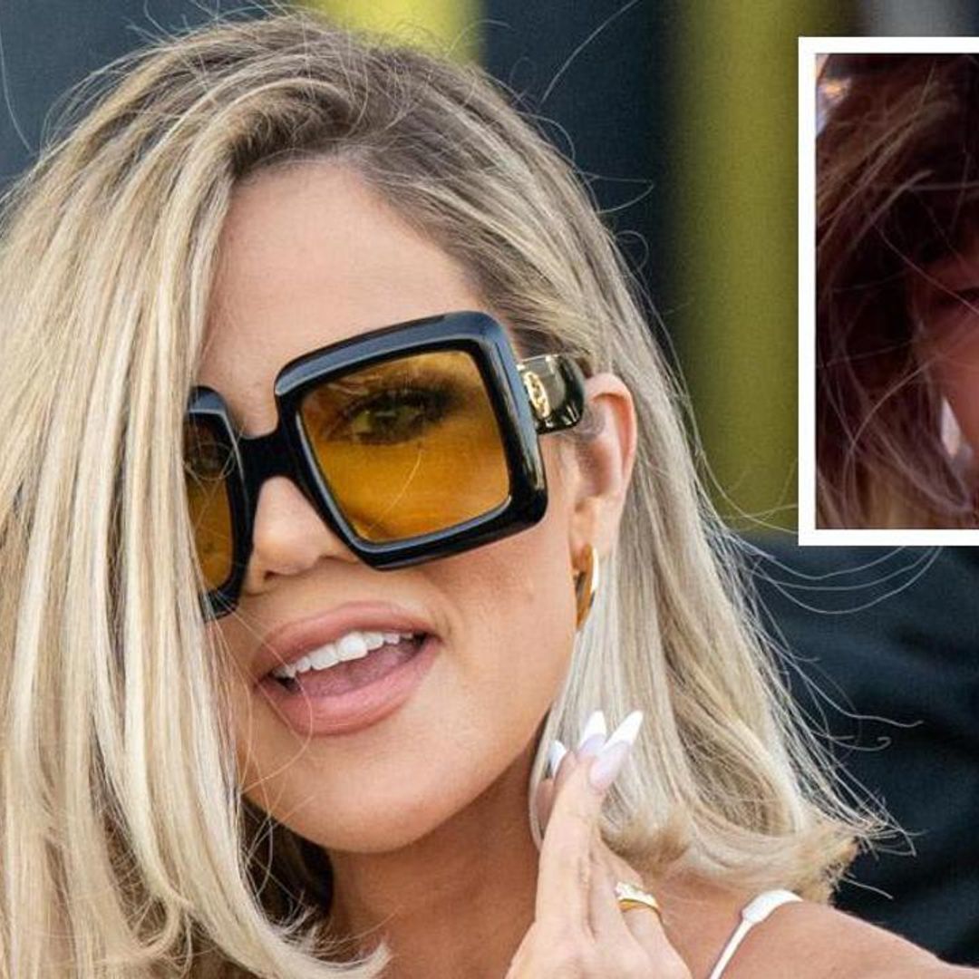 Kourtney Kardashian’s son Reign pretends to be Khloé Kardashian