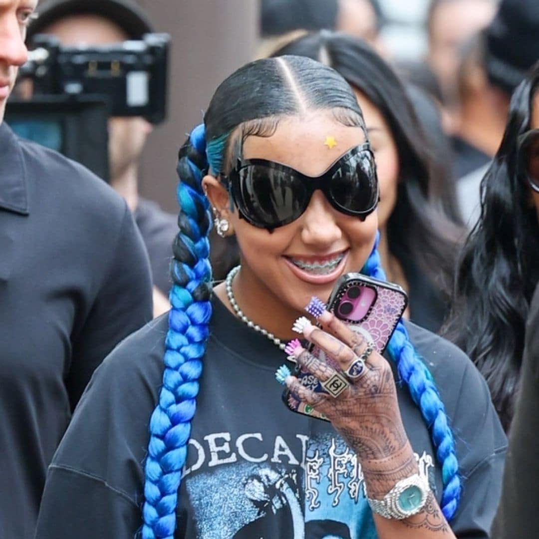 North West debuts dramatic new look with bleached eyebrows and bold hairstyle