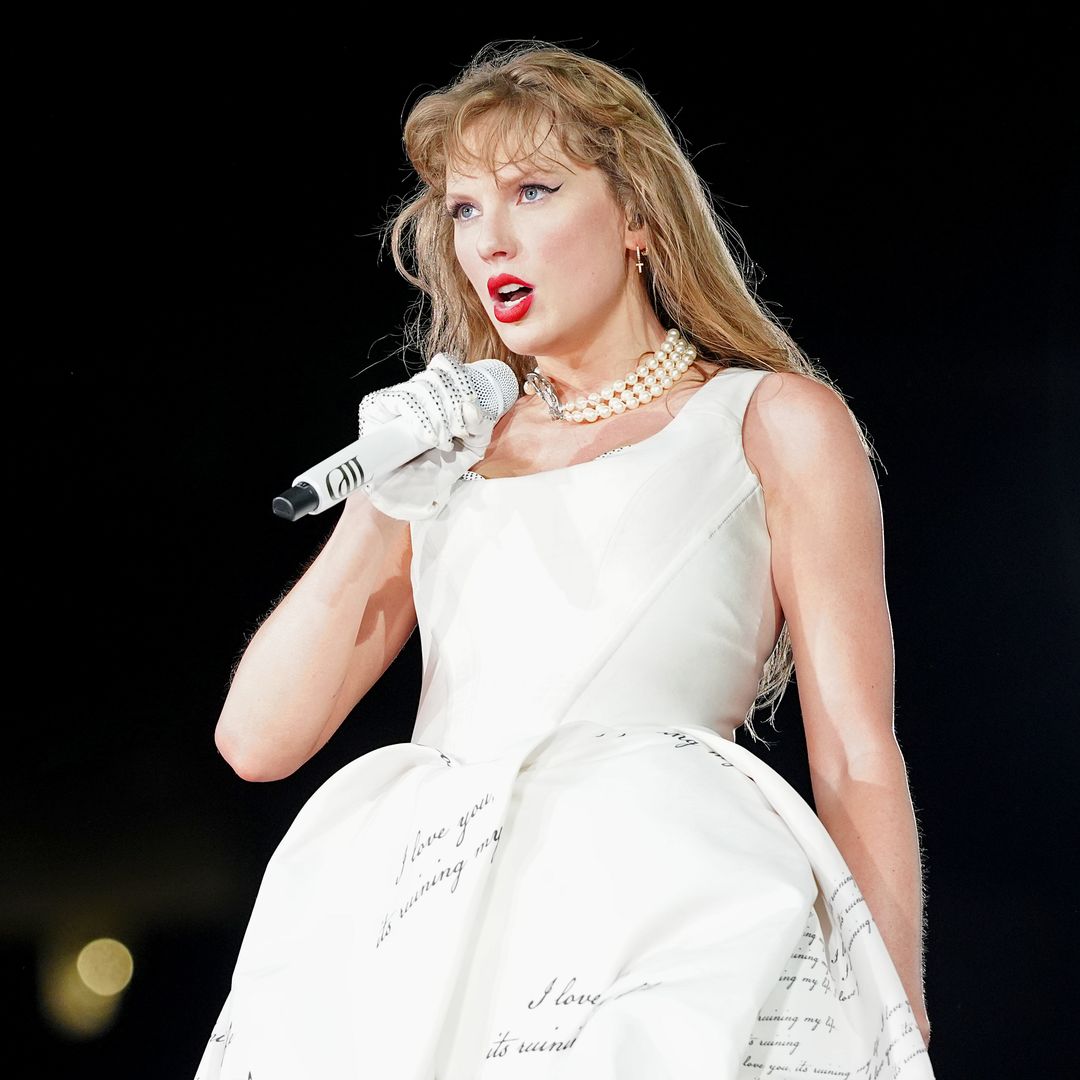 Taylor Swift performs onstage during "Taylor Swift | The Eras Tour" at Caesars Superdome on October 25, 2024 in New Orleans, Louisiana.