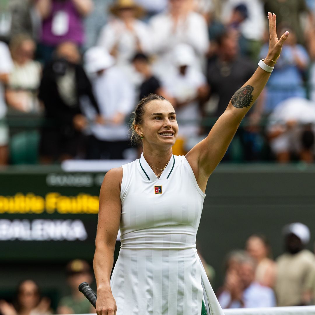 Aryna Sabalenka shares sweet matching tattoo moment with young fan at Wimbledon
