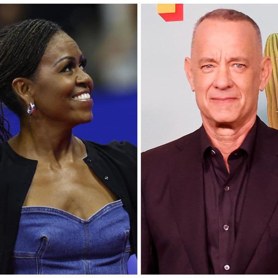Michelle Obama, Tom Hanks and Rita Wilson go snorkeling in Portofino
