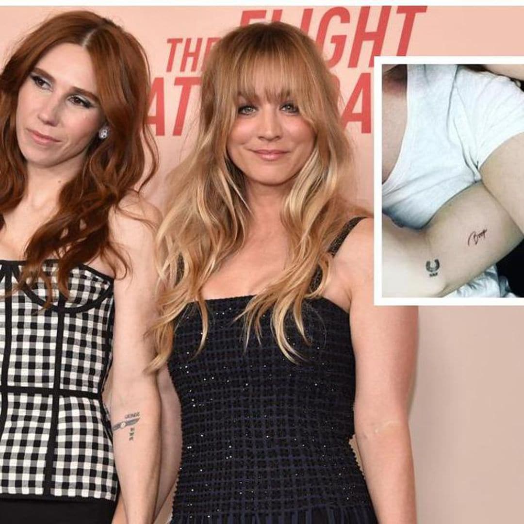 Kaley Cuoco and Zosia Mamet get the sweetest matching tattoos