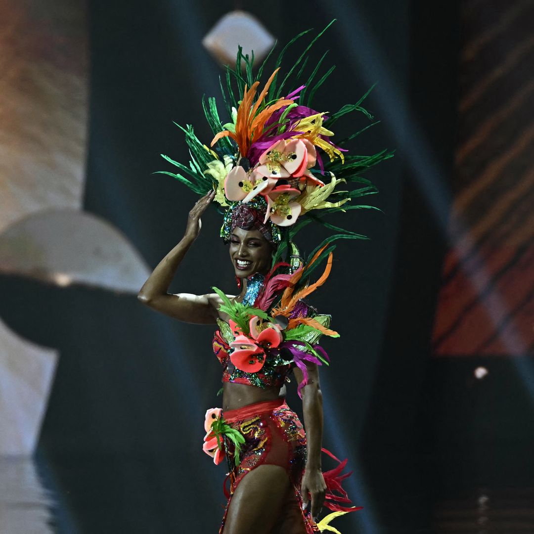 Miss Jamaica, Gabrielle Henry, ends up on a stretcher after falling from the Miss Universe stage [PHOTOS]
