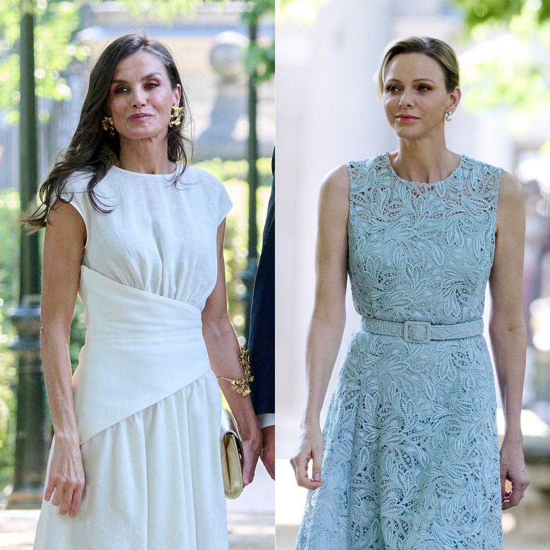 Queen Letizia and Princess Charlene of Monaco deliver summer style in Madrid