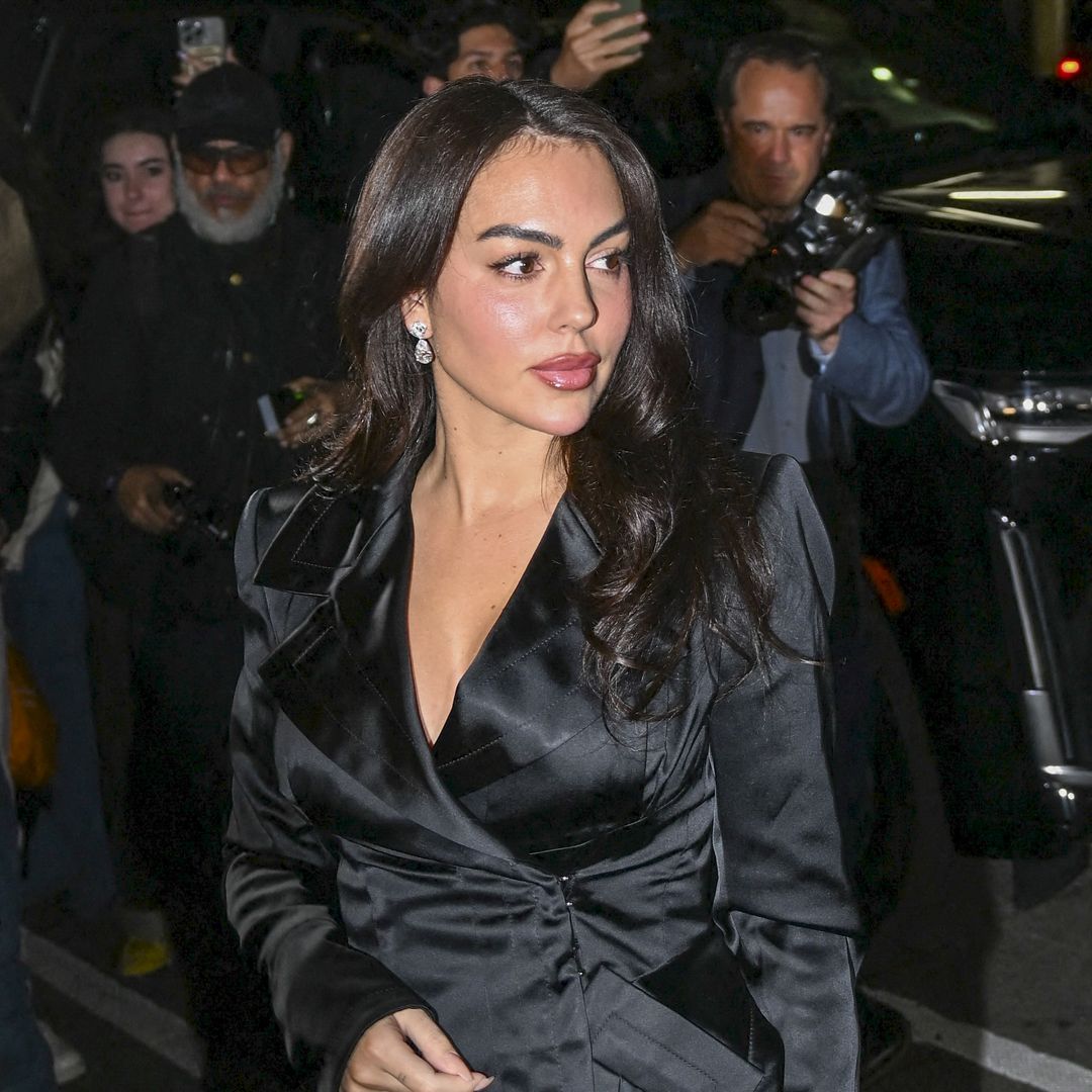 Georgina Rodríguez turns heads in black sheer look and diamonds ahead of Met Gala