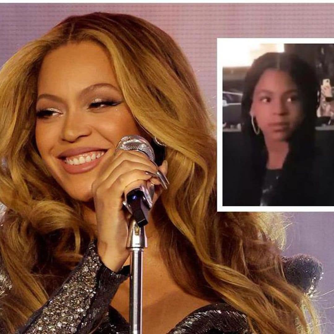 Blue Ivy shows how much she looks like Beyoncé at the Renaissance tour