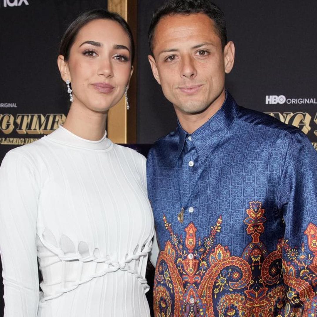 Javier ‘Chicharito’ Hernández and Nicole McPherson debut as a couple at HBO’s Winning Time red carpet