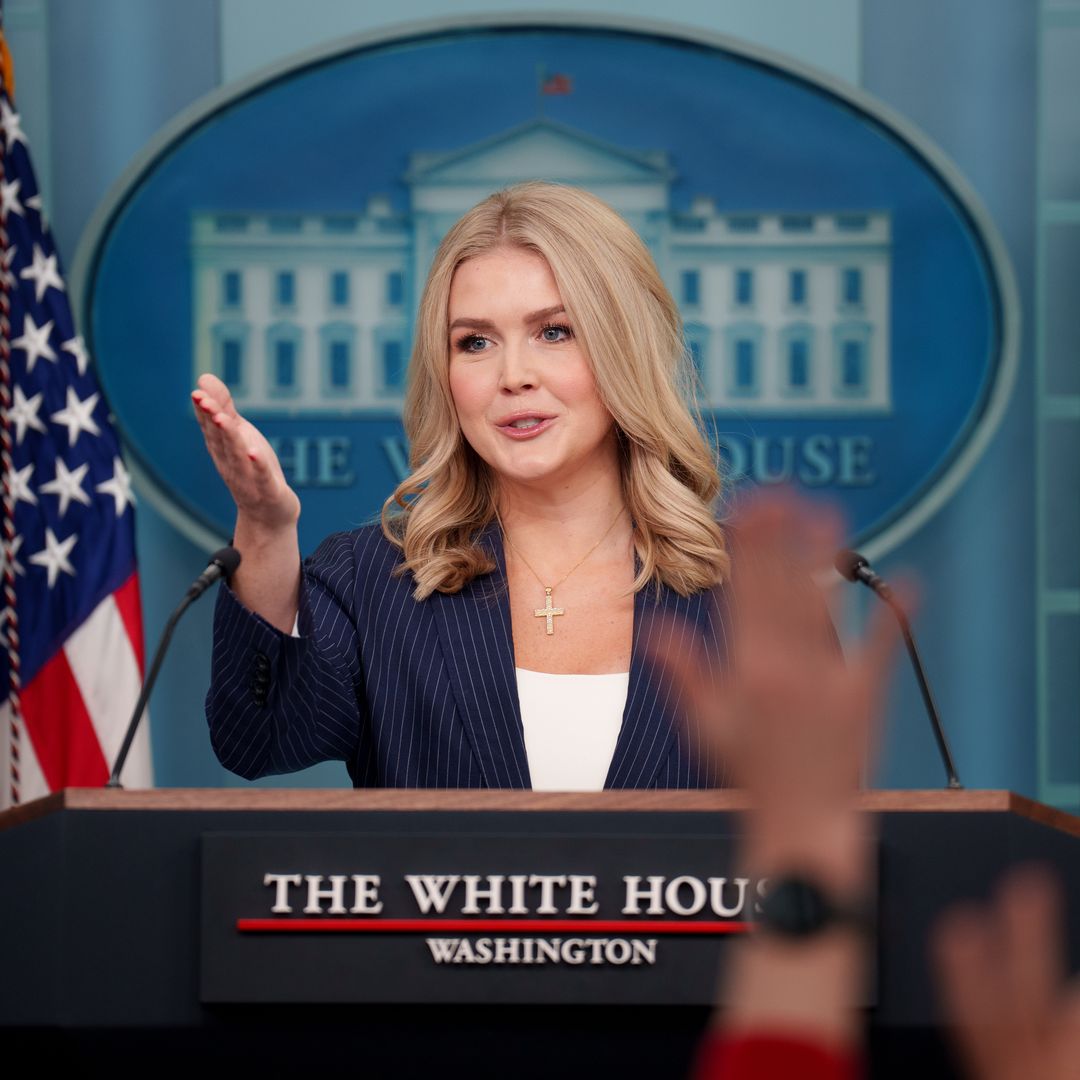 White House press secretary Karoline Leavitt announces she’s pregnant with her second child