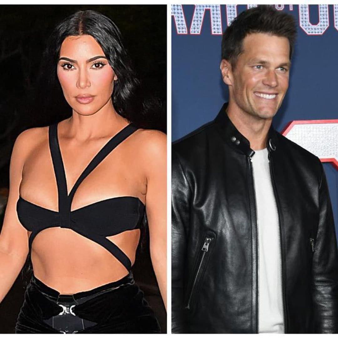 Kim Kardashian and Tom Brady spotted together amid rumors of being ‘flirty with each other’