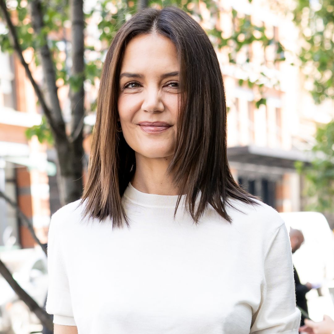 Katie Holmes turns heads at Chanel Tribeca Festival Luncheon