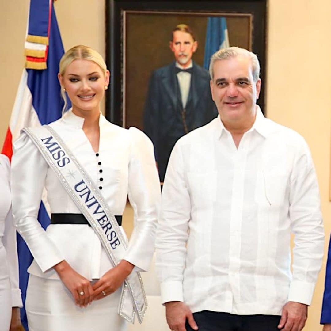 Miss Universe Victoria Kjær met with Dominican President Luis Abinader, proving how beauty queens serve as cultural ambassadors