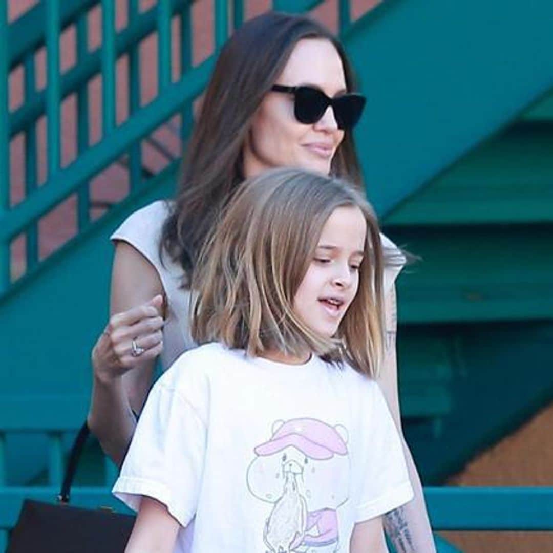 Angelina Jolie and Brad Pitt's daughter Vivienne joins mom for shopping trip - see pics!