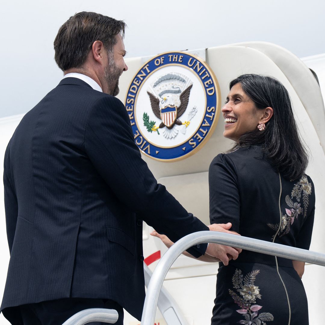 Usha Vance and JD Vance dine with Princess Rajwa and Crown Prince Hussein in D.C.