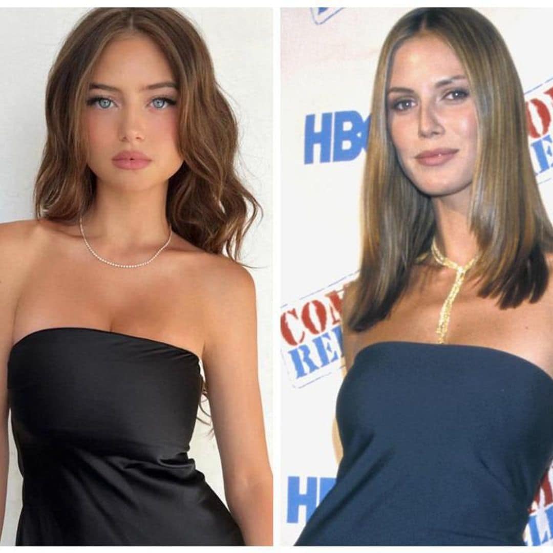 Leni Klum just wore a dress to her prom that her mom, Heidi Klum, wore in 1998