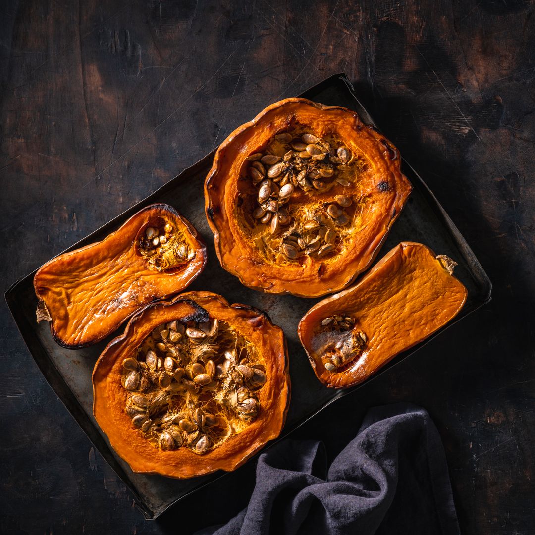 The best high-protein, low-cal, pumpkin, chicken, and mushroom soup for fall