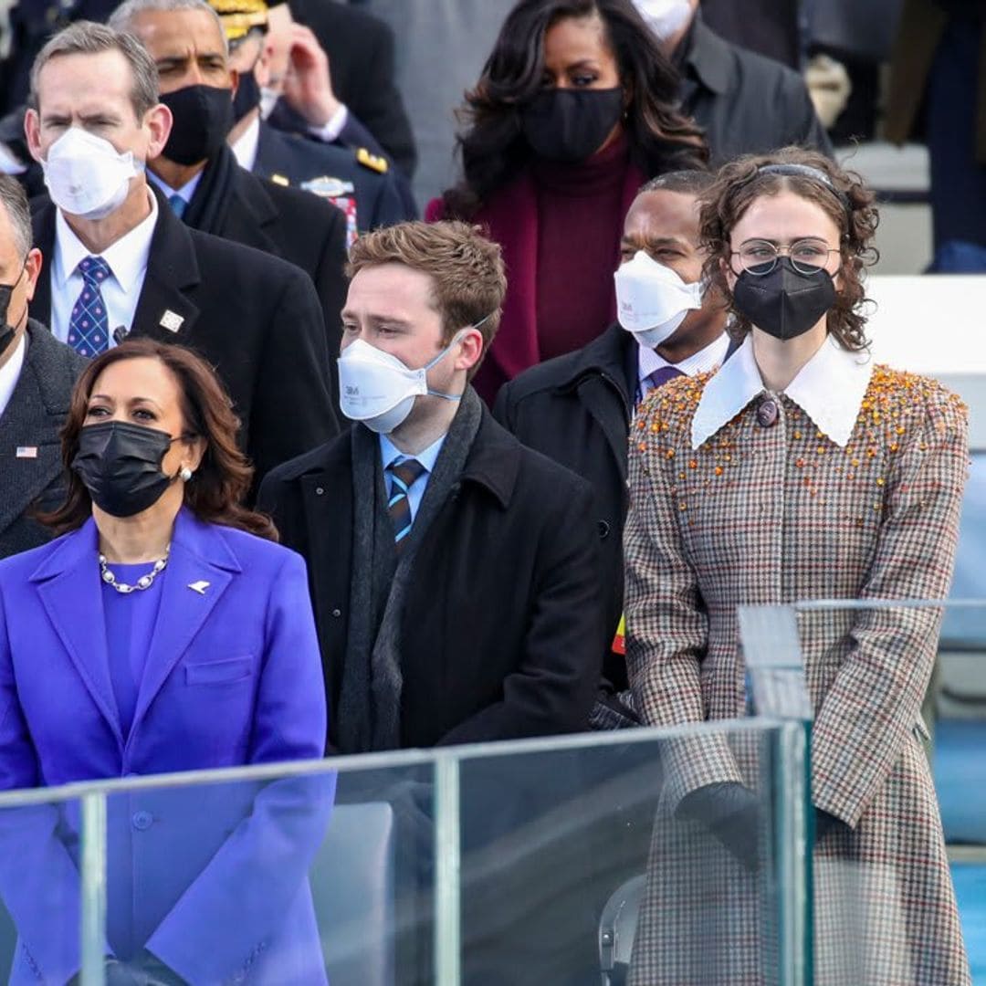 Kamala Harris’ stepdaughter Ella Emhoff wowed fans with Miu Miu inauguration outfit