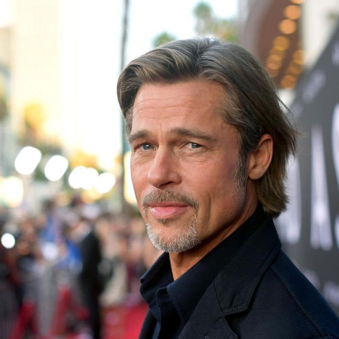 The real reason behind Brad Pitt’s rare and emotional TV appearance where he tears up giving gift to his ‘sister’