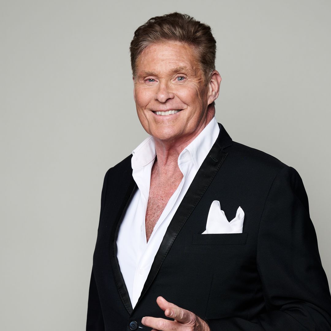 David Hasselhoff cries as he holds his granddaughter; 'She's perfect'