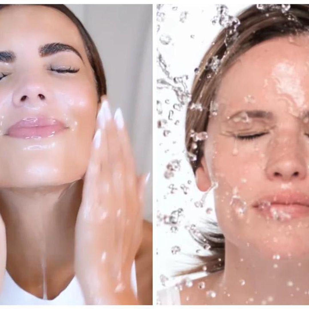 Gaby Espino, Neutrogena’s Hispanic brand ambassador recreates the iconic 90s splash