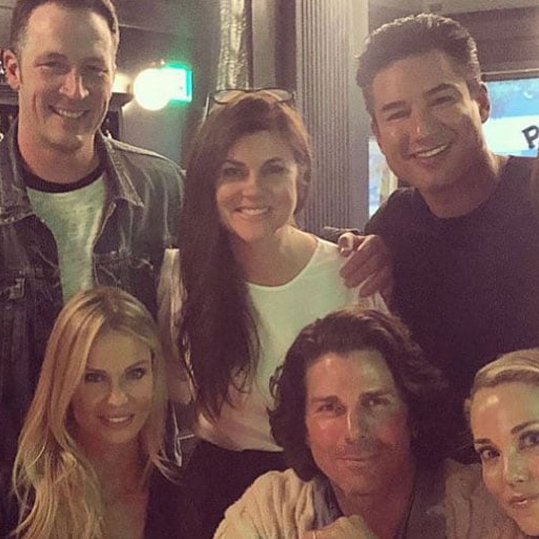 Mario Lopez shares epic photo of 'Saved by the Bell' reunion