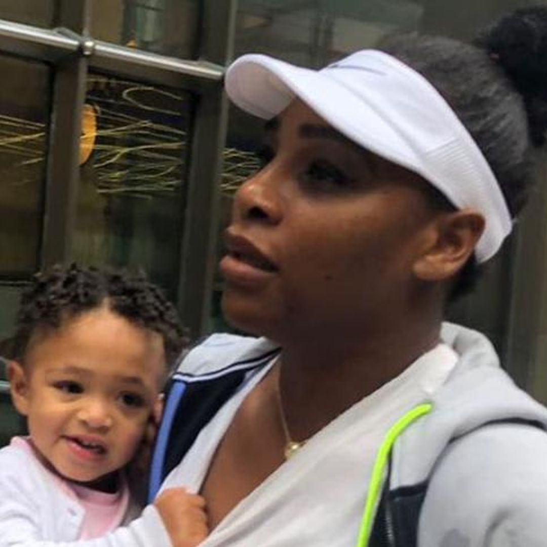 Serena Williams’ daughter Olympia crashes makeup tutorial for special announcement