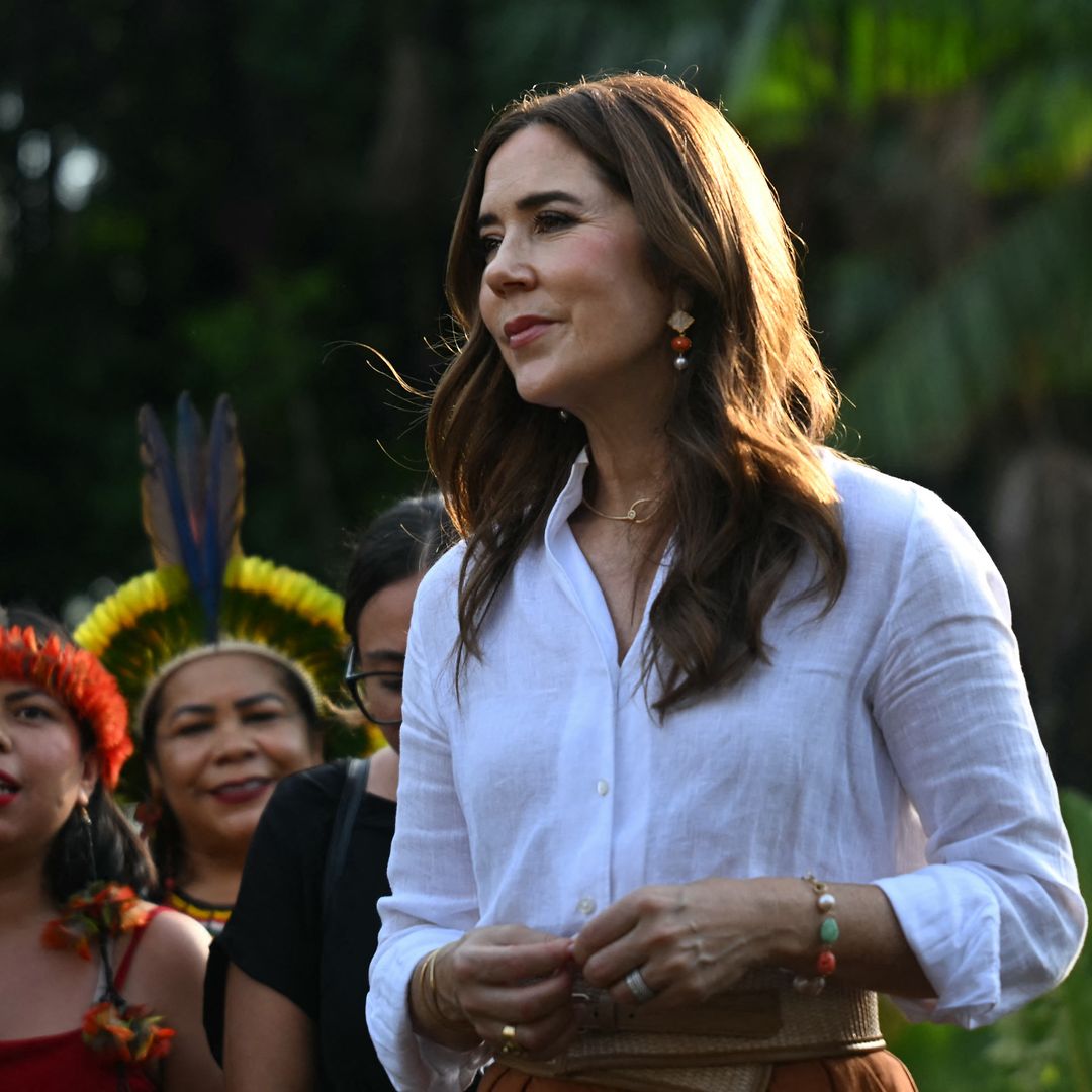 Queen Mary of Denmark immerses herself in the Amazon