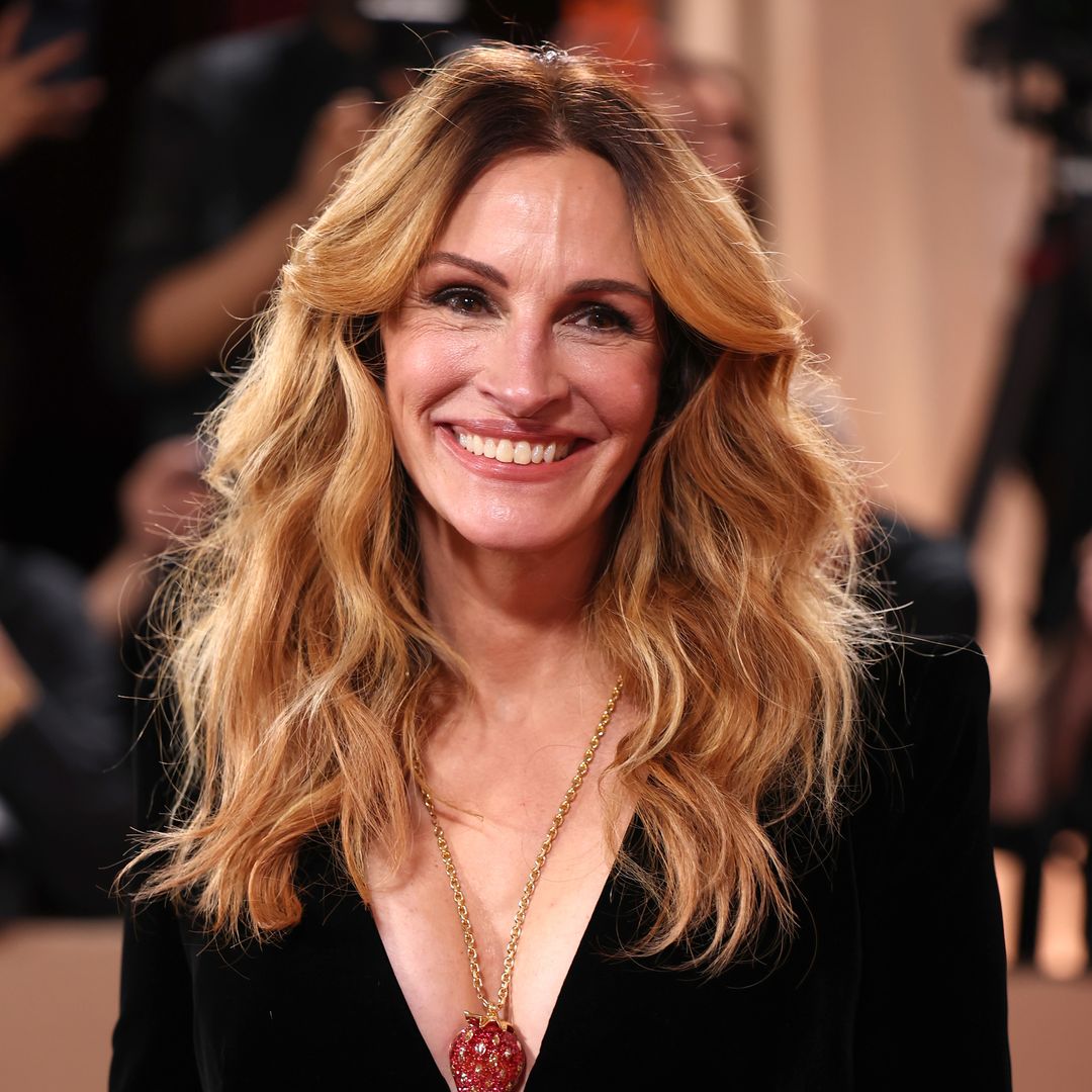 Julia Roberts shares a sweet rare moment with son Phinnaeus during outing