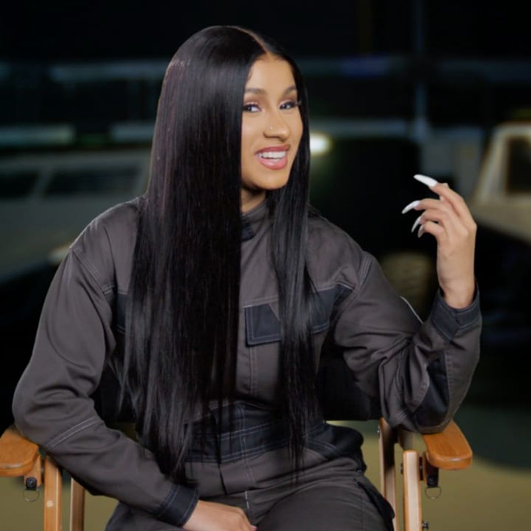 Cardi B showed off her baby kicking to her 98 million Instagram followers