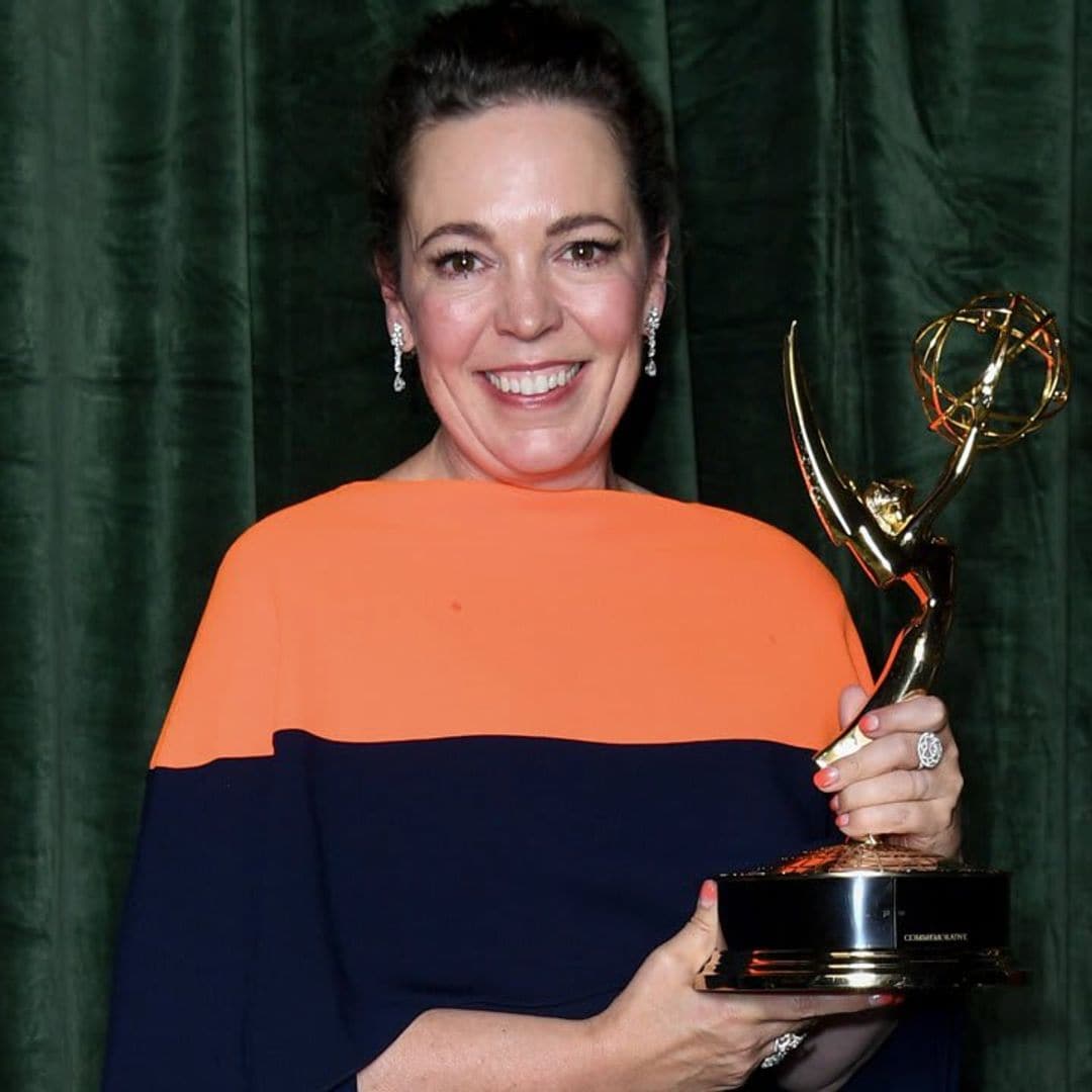 Olivia Colman in tears receiving Emmy Award: ‘I wish my dad was here to see this’