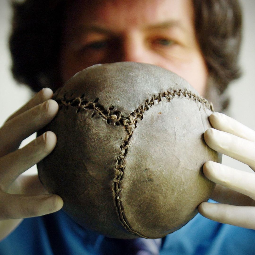 World’s oldest soccer ball makes historic U.S. debut at FIFA World Cup and might belong to a woman
