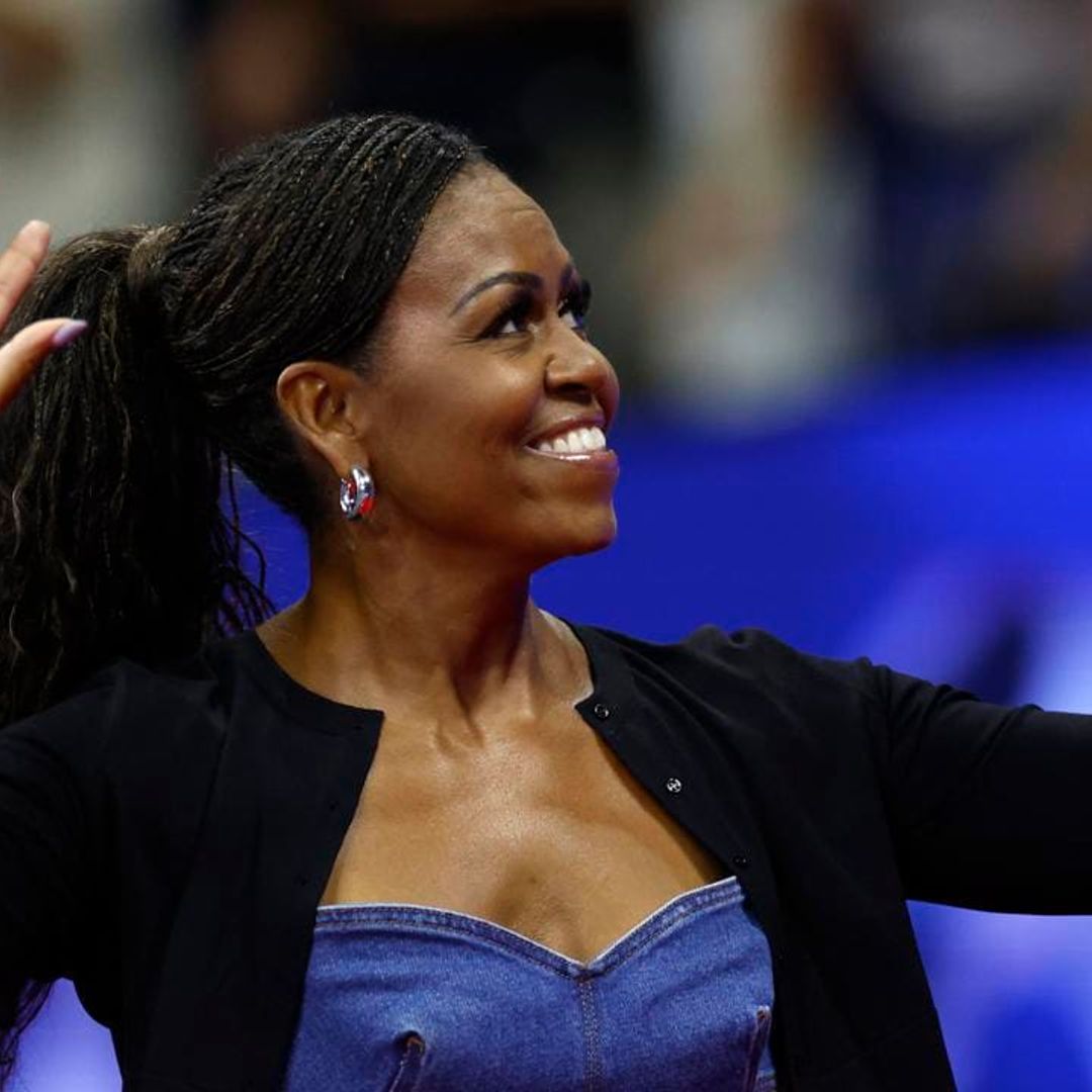 Michelle Obama stuns in Germany with the perfect fall look