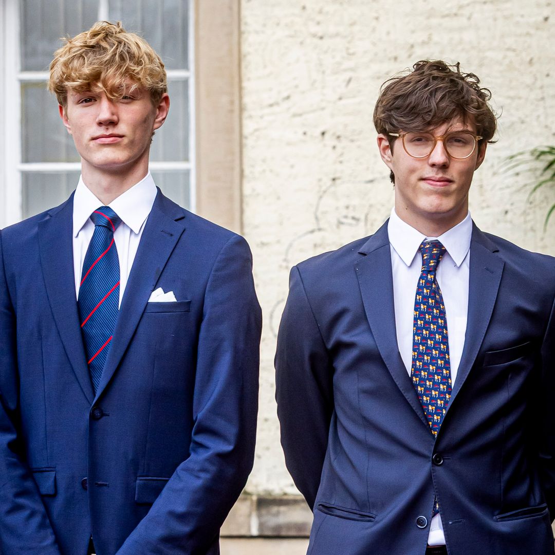 Gabriel and Noah of Luxembourg resurface for their father's 40th birthday — The sons of the prince who gave up a throne for love