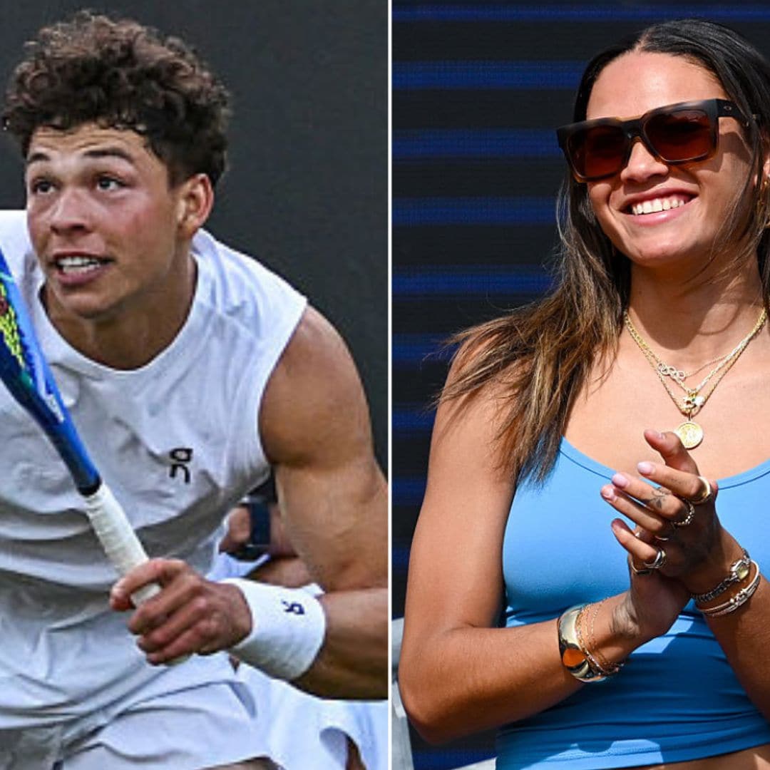 Trinity Rodman looks madly in love watching Ben Shelton play at Wimbledon