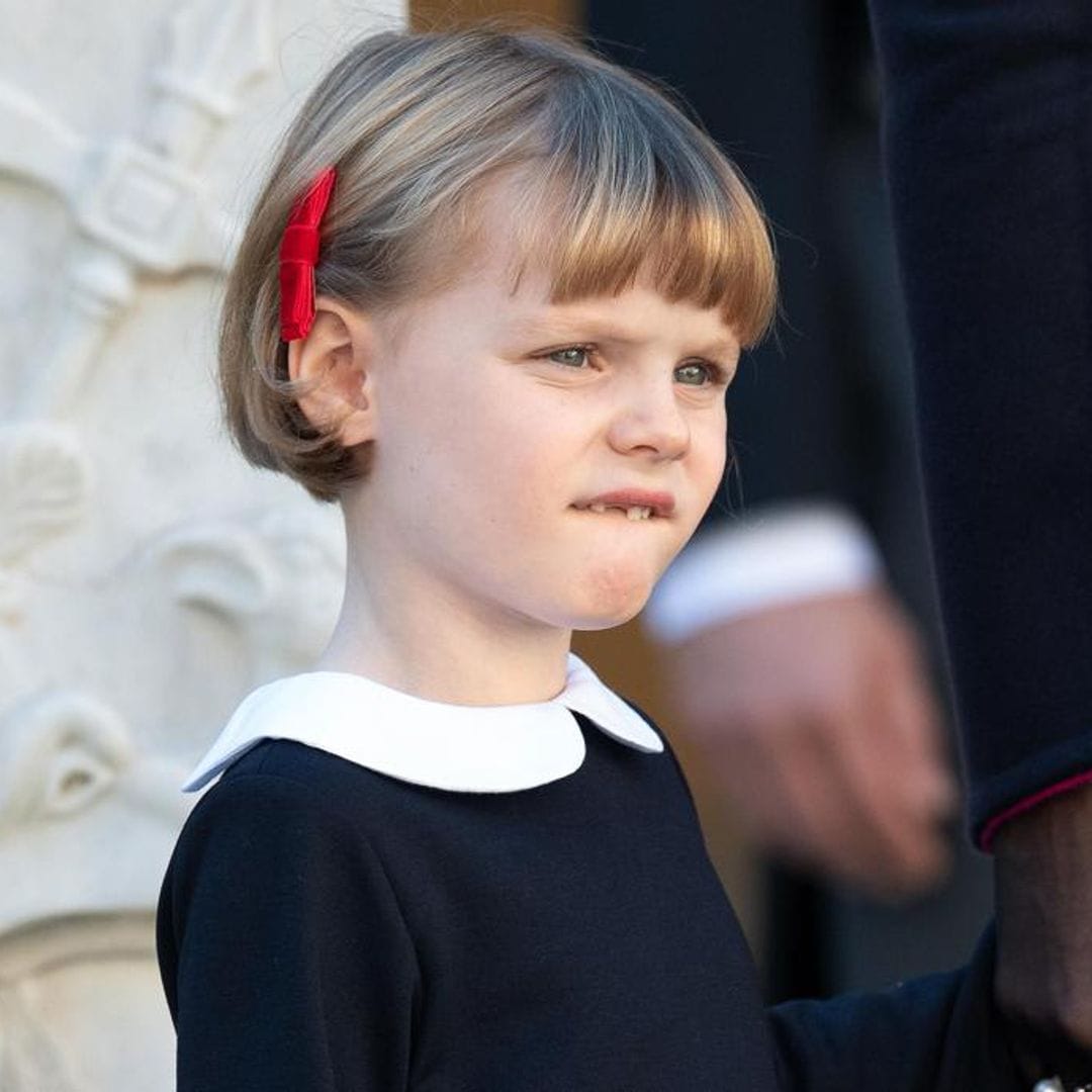 ‘Copycat’ Princess Gabriella mimics dad Prince Albert in adorable new photo