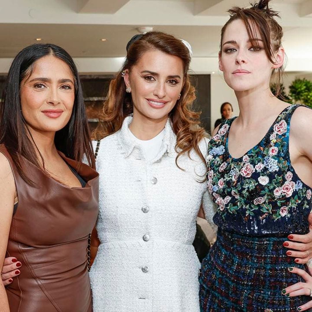 Salma Hayek and Kristen Stewart host intimate celebration in honor of Penelope Cruz