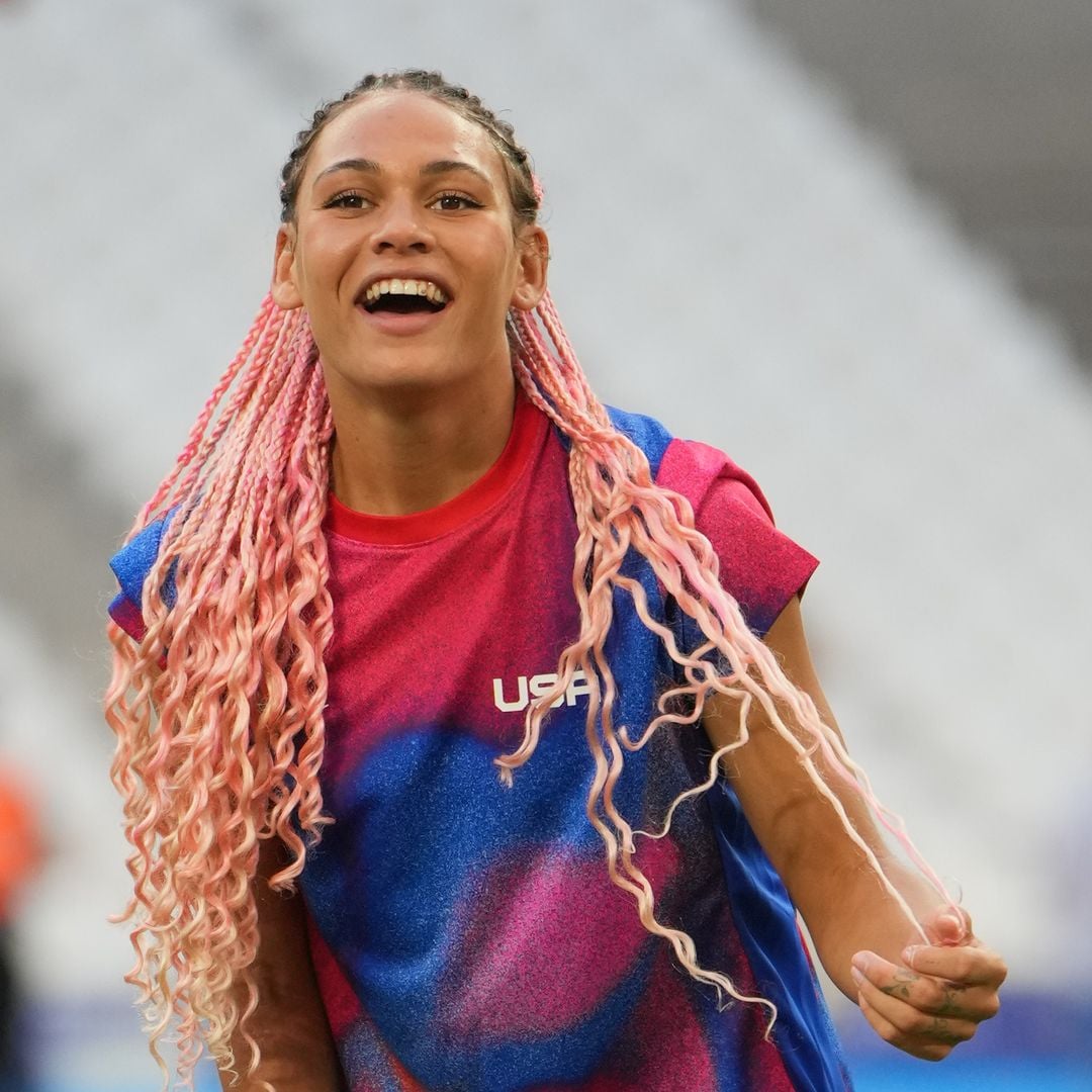Trinity Rodman’s mic'd-up Paris send-off shows off her silly side
