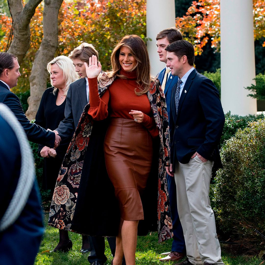 Melania and Donald Trump’s Rose Garden makeover is almost complete, and the lawn has disappeared: See photos