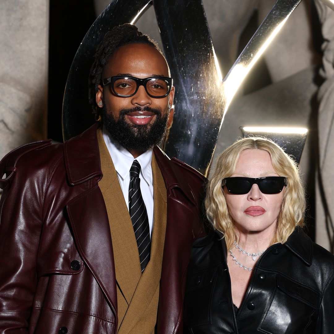 Madonna parties into the New Year in Morocco with boyfriend Akeem Morris and her kids