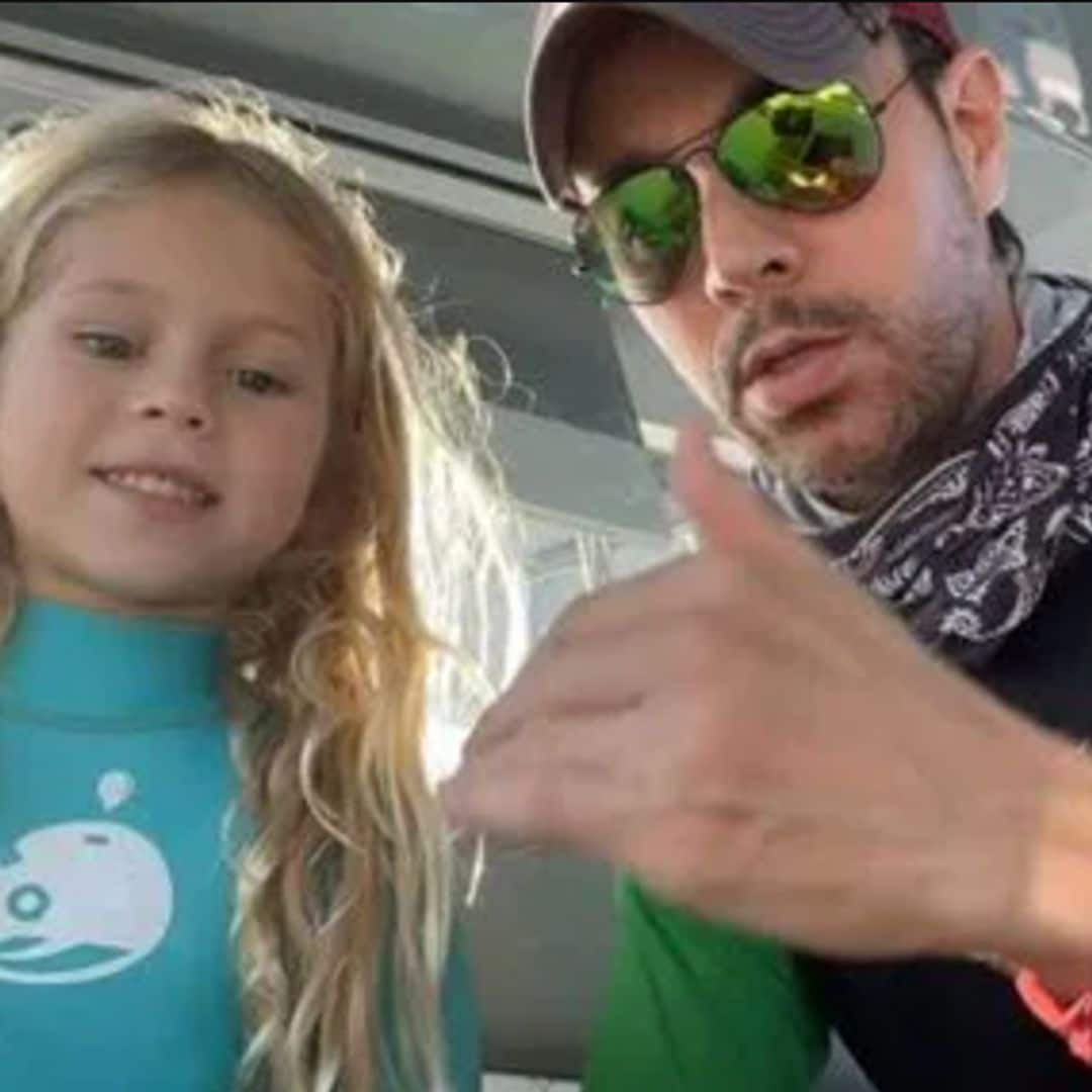 Enrique Iglesias shows he is a proud girl dad in sweet video with daughter Mary
