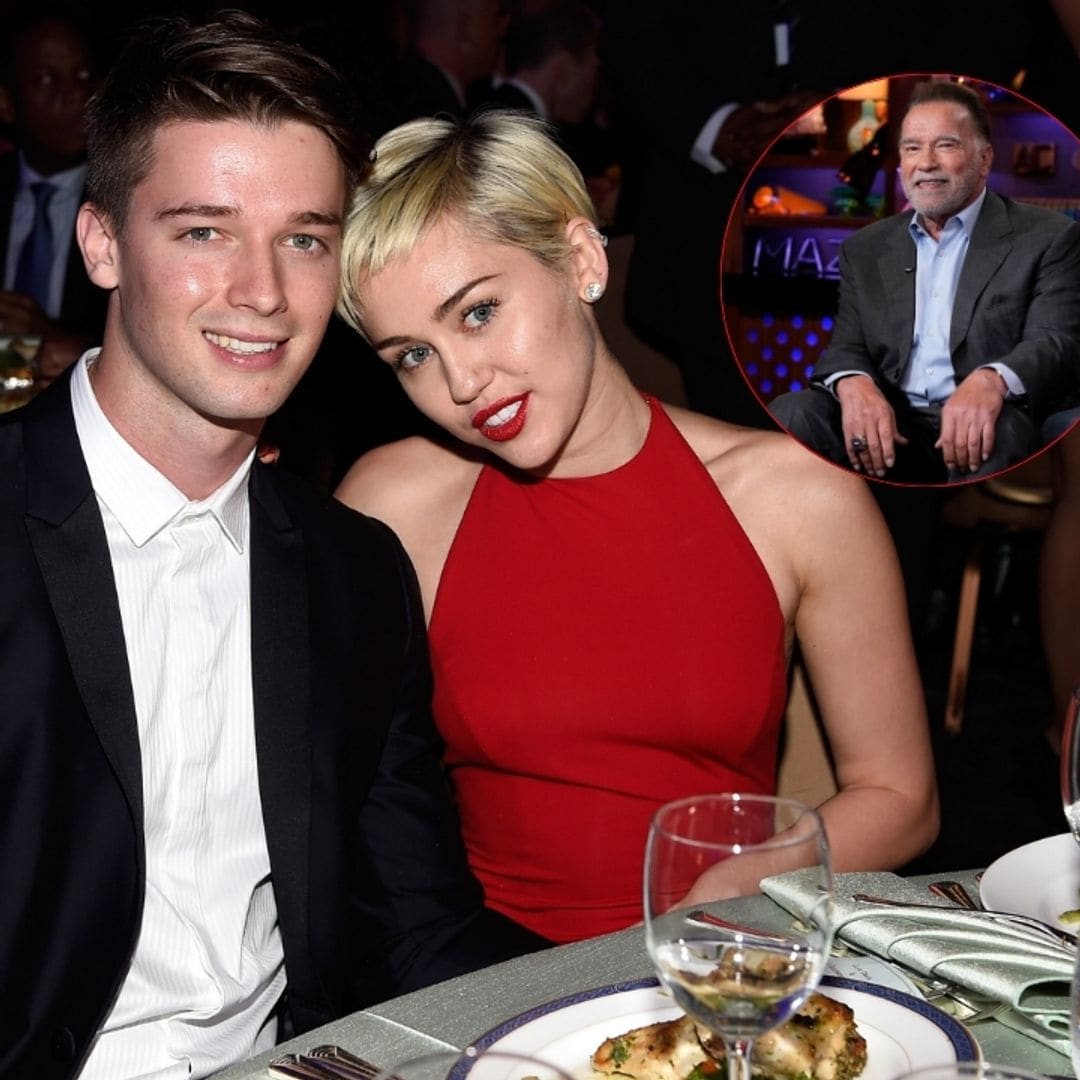 Arnold Schwarzenegger opens up about son Patrick’s past romance with Miley Cyrus