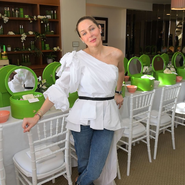 CEO Tata Harper Skin Care Tata Harper attends the Tata Harper VIP Masterclass at Sunset Tower on December 14, 2017 in Los Angeles, California.  (Photo by Charley Gallay/Getty Images for Tata Harper Skincare)